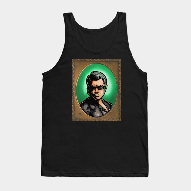 Dr. Ian Malcolm Tank Top by Film Mash. 